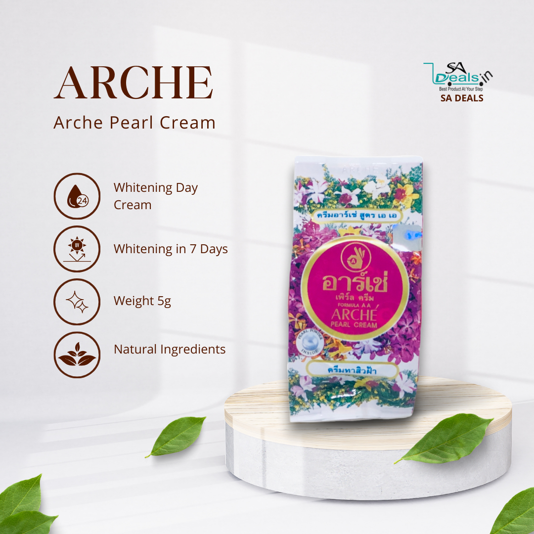 White-Green-Shadow-Minimalist-Natural-Skincare-Beauty-Product-Features-Instagram-Post.png Arche Pearl Cream 5g - Image 1