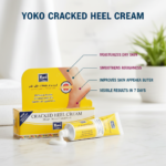 Yoko Cracked Heel Cream - 50 gm - Image 3