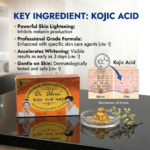 Kojic Acid Soap dermatologically tested By Dr.Alvin 135g - Image 5