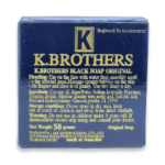 K Brothers Black Soap For Black Spot Mask On Face 50g - Image 3