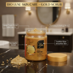 Bio Luxe Skin Care Gold Scrub 500ml - Image 2