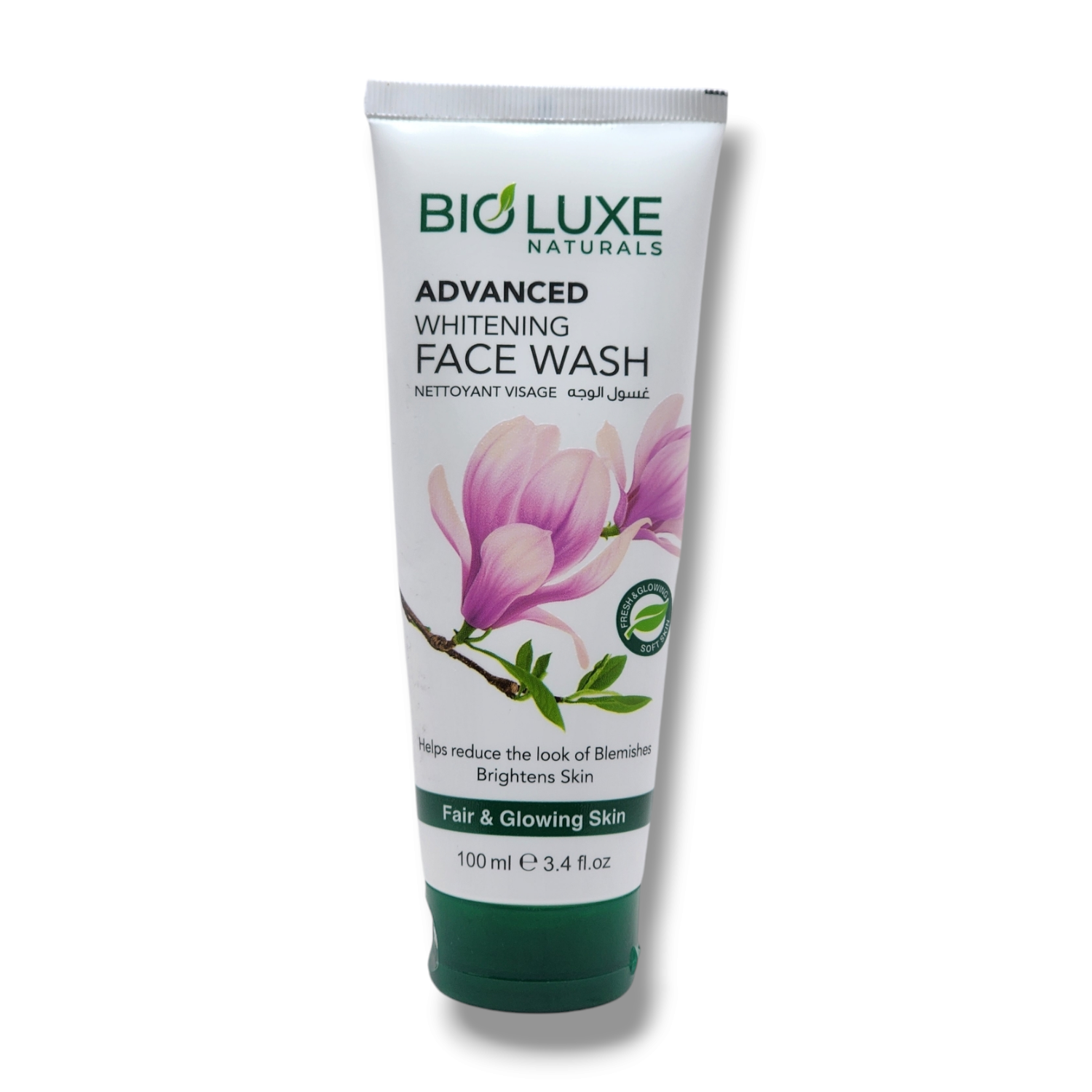 Bio-luxe-Advance-whitening-face-wash-100ml-1.png Bioluxe Fairness Fair and Glowing Skin Cream 100ml - Image 1