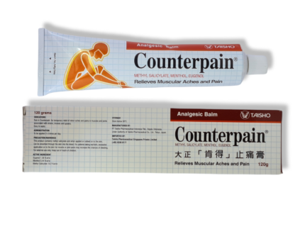 Counterpain Red Analgesic Gel Relieves Muscular Aches and Pain 120g