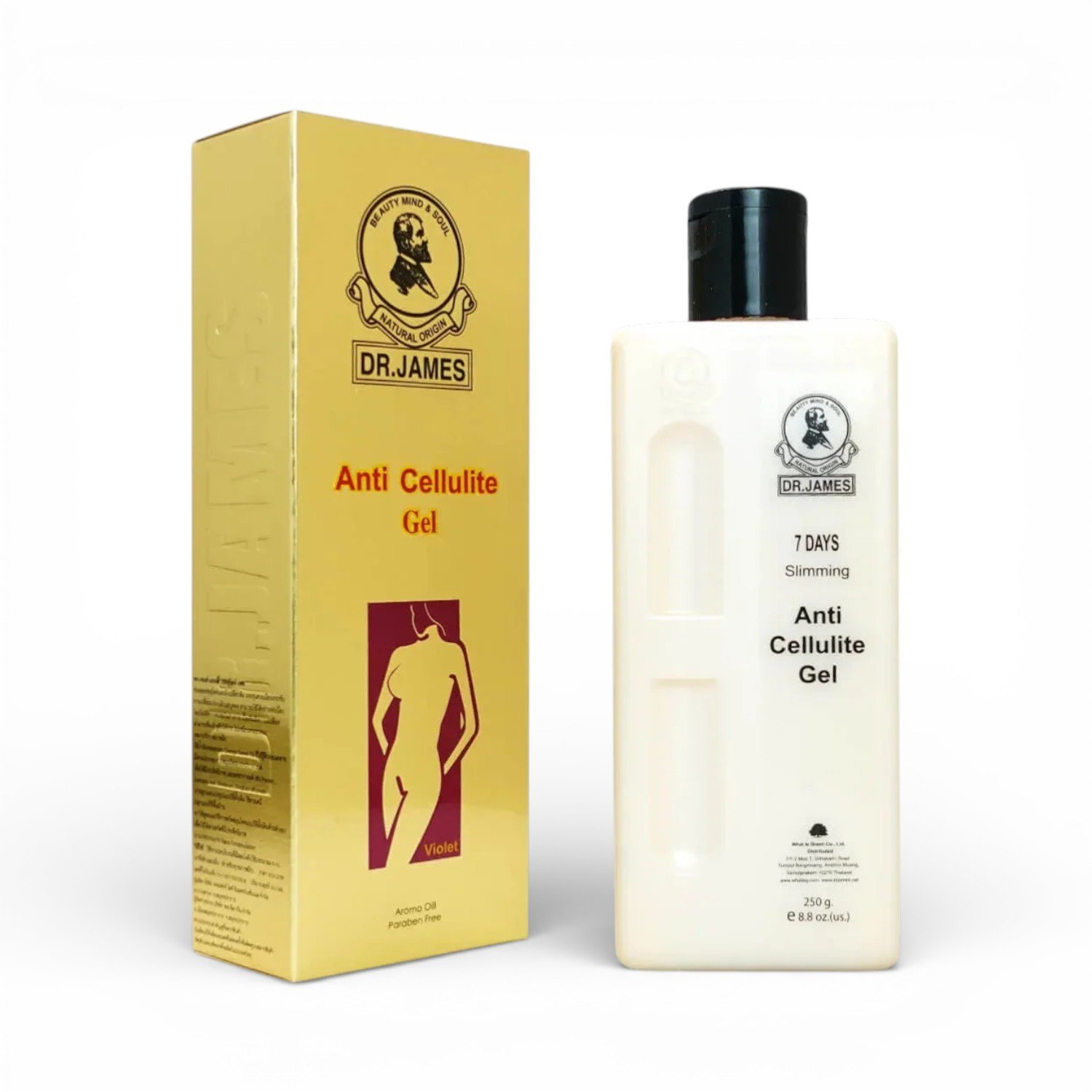 DR.JAMES-ANTI-CELLULITE-GEL-250ml-2.jpg DR JAMES ANTI CELLULITE GEL 250ml - Image 1