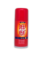 Deep Heat Spray Fast Relief for pain and aches strains 150ml