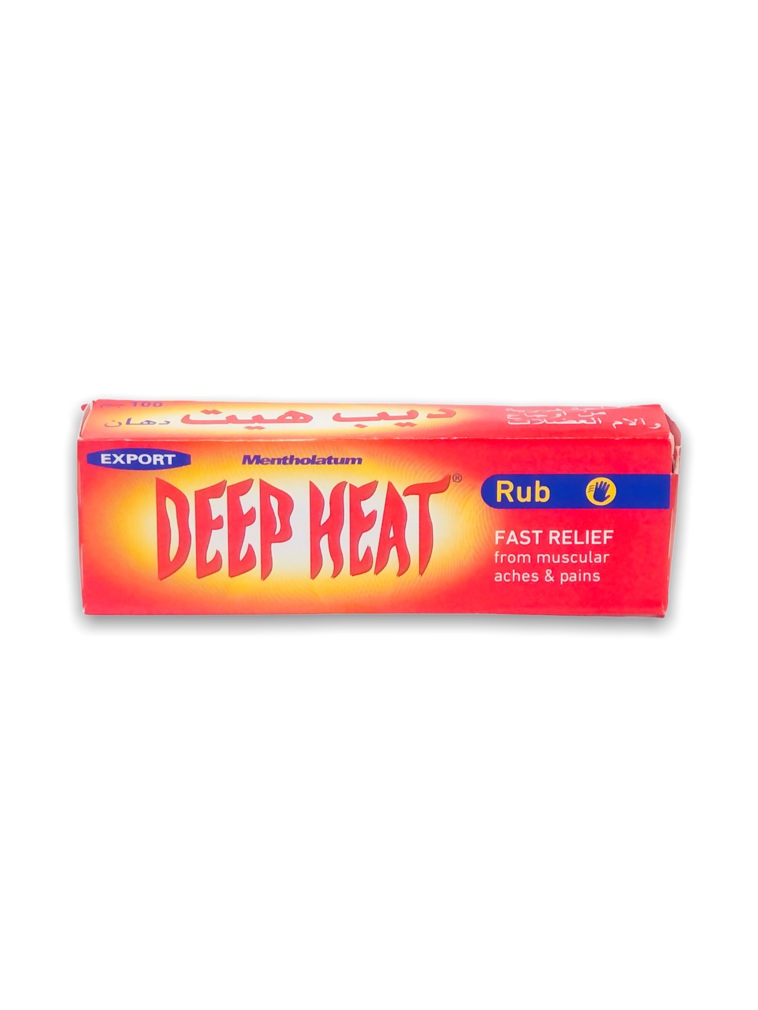 Deep-Heat-Tube-1.jpg Deep Heat Tube Fast Relief for pain and aches strains 100g - Image 1