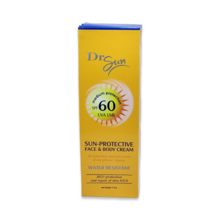 Dr Sun Protective Face And Body Cream SPF60 UVA UVB 170g