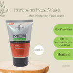 European Formula Men Whitening Face wash 100ml - Image 2