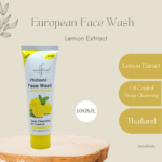European Formula Whitening Face wash Lemon Extract 100ml - Image 2