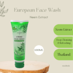 European Formula Whitening Face wash Neem Extract 100ml - Image 2