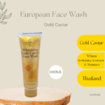 European Formula Whitening Gold Face wash 100ml - Image 2
