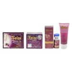 Faiza whitening soap cream serum and facewash (210g)