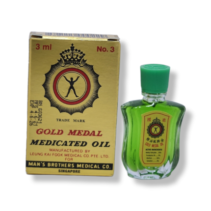Gold Medal Medicated Oil for pain relief 3ml