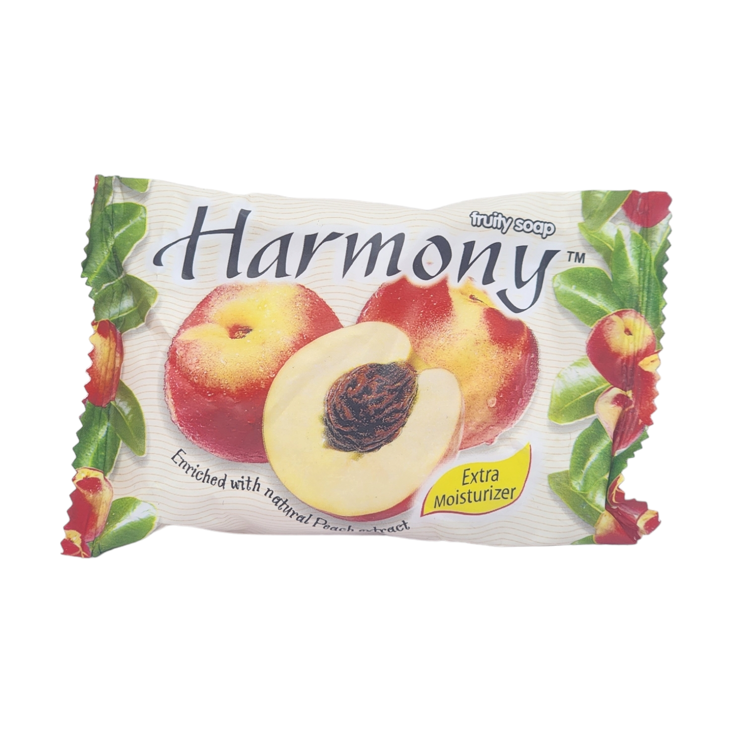 Harmony-Fruity-Soap-Peach-75g-6.png Harmony Fruity Soap Peach 75g - Image 1