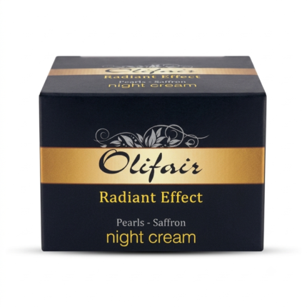 Olifair Radiant Effect Pearls - Saffron night cream 50g