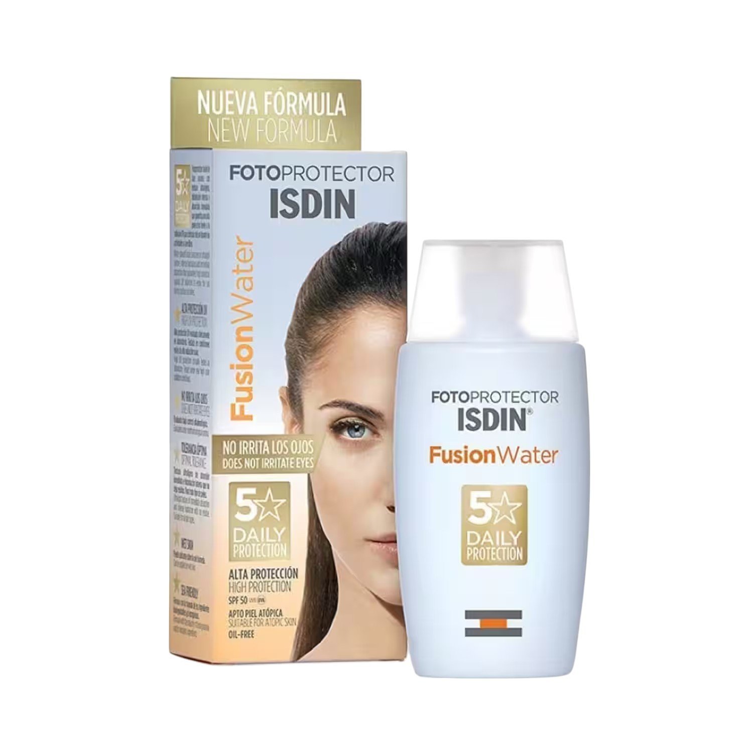 ISDIN-Fotoprotector-Fusion-Water-Spf-50-50-ml-1-Photoroom.jpg ISDIN Fotoprotector Fusion Water Spf 50 (50 ml) - Image 1