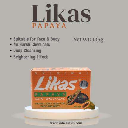 Likas Papaya Skin Whitening Soap 135g