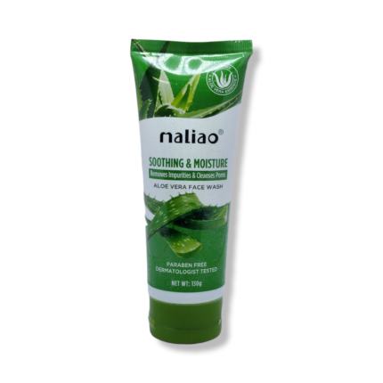 Maliao Soothing & Moisture Paraben Free Aloe Vera Facewash 130g