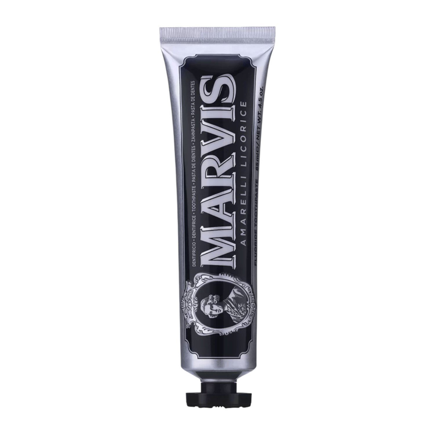 Marvis-Amarelli-Licorice-Toothpaste-85ml-6.jpg Marvis Amarelli Licorice Toothpaste 85ml - Image 1