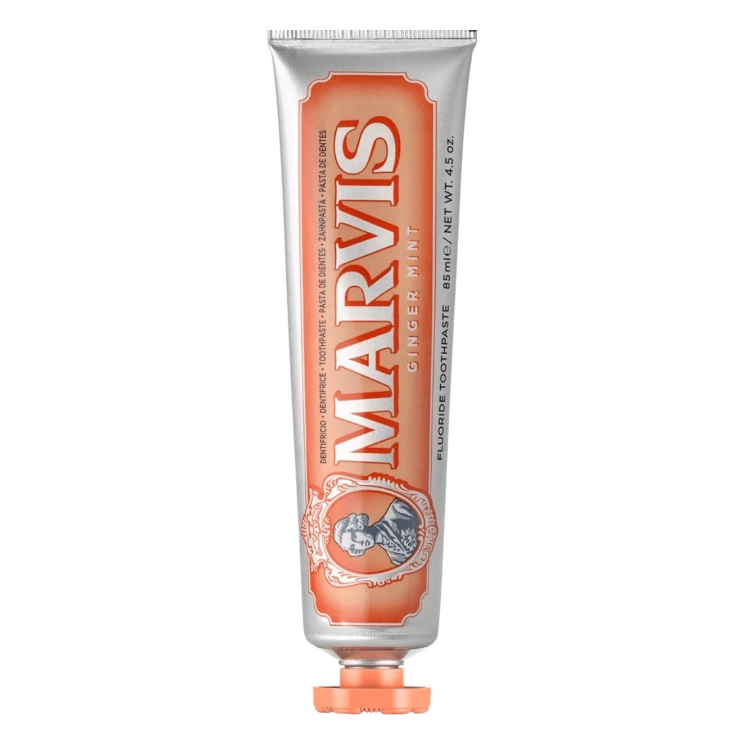 Marvis-Ginger-Mint-Toothpaste-85ml-3.jpg Marvis Ginger Mint Toothpaste 85ml - Image 1