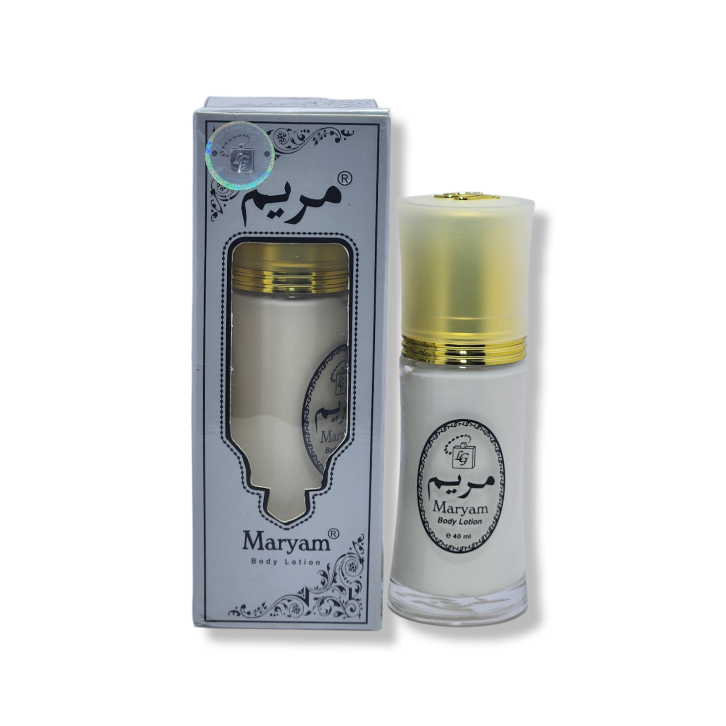 Maryam-Body-Lotion-Silver-6.png Maryam Body Lotion For Men and Women (40ml) - Image 1