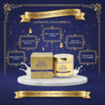 Mistline Gold De Tan Tan Removal Cream with Kojic and Milk 120ml - Image 2