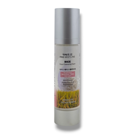 Mistline Rice Face Cleasing Foam 100ml