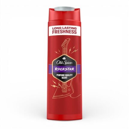 Old Spice Rockstar 3-in-1 Shower Gel and Shampoo for Men, 400ml