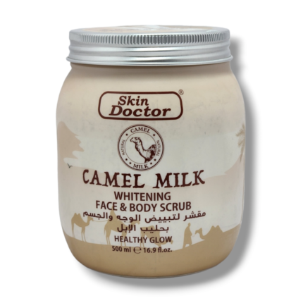 Skin Doctor Camel Milk Whitening Face And Body Scrub 500ml