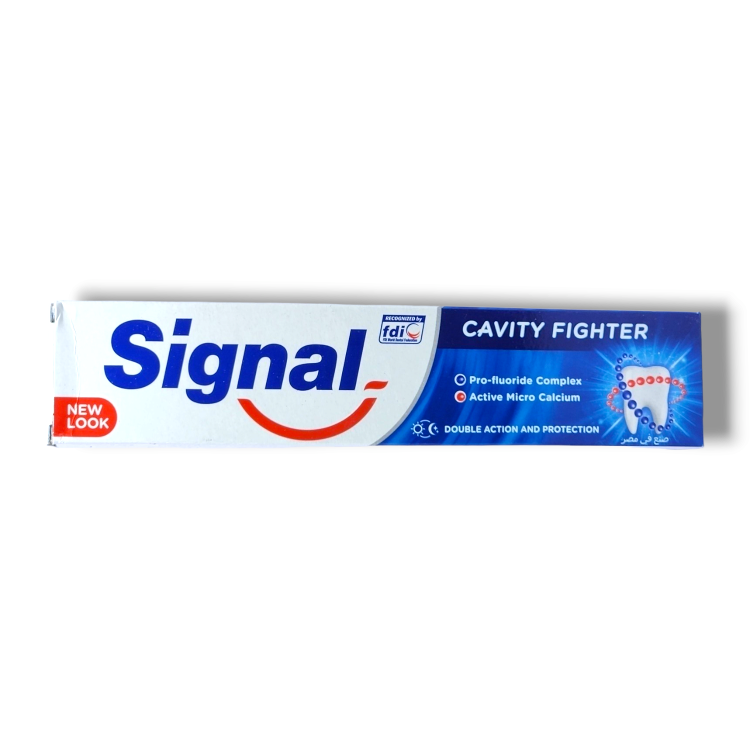 PhotoRoom-20230727_153622.png Signal CAVITY FIGHTER DOUBLE ACTION Toothpaste 120g - Image 1