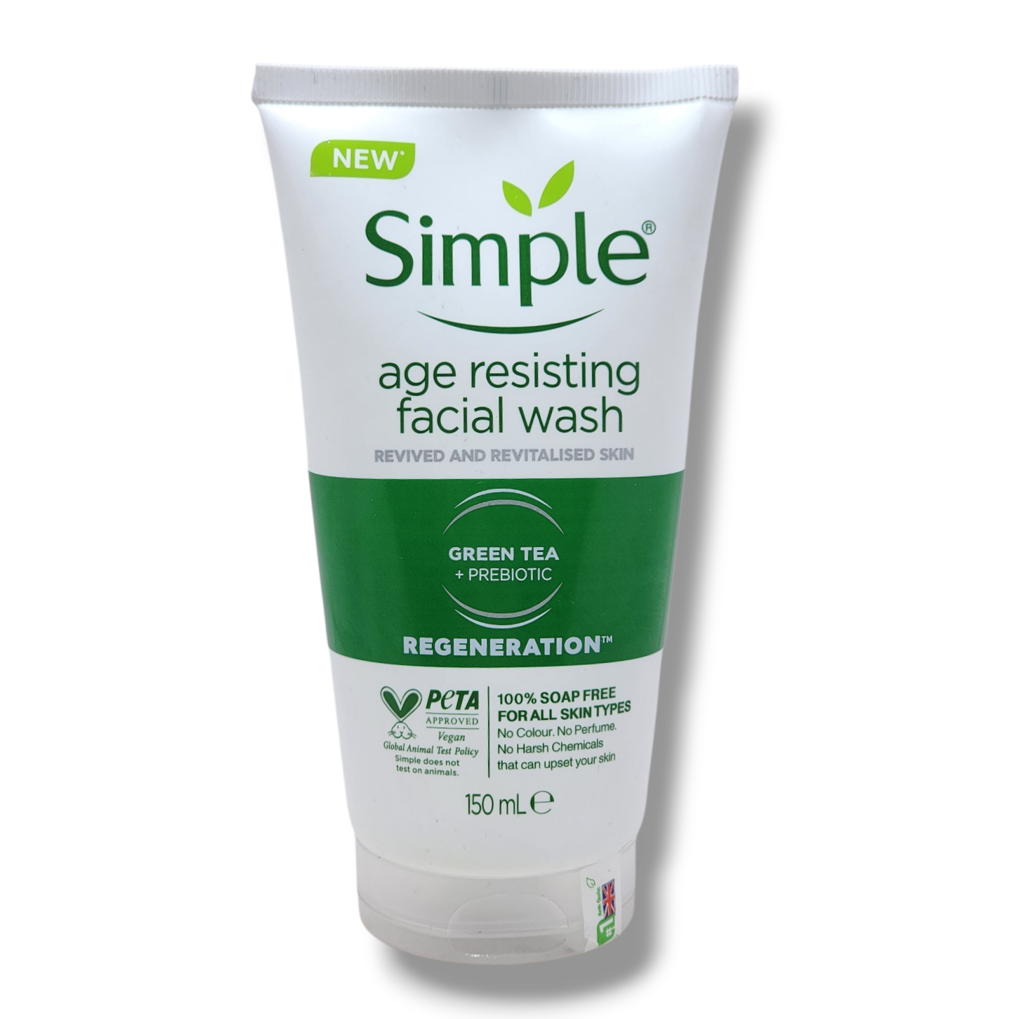 SImple-Regeneration-Age-Resisting-Facial-Wash-150ml-1.png SImple Regeneration Age Resisting Facial Wash 150ml - Image 1