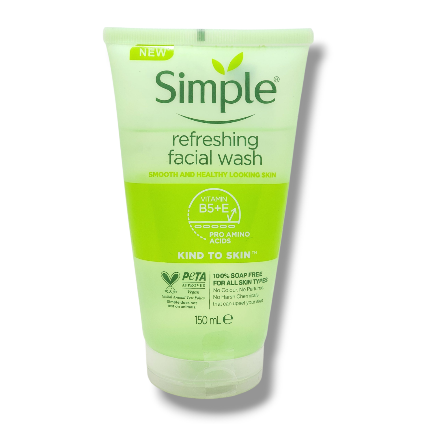 Simple-Kind-to-Skin-Refreshing-Facial-Gel-Wash-1.png Simple Kind to Skin Refreshing Facial Gel Wash 150ml - Image 1