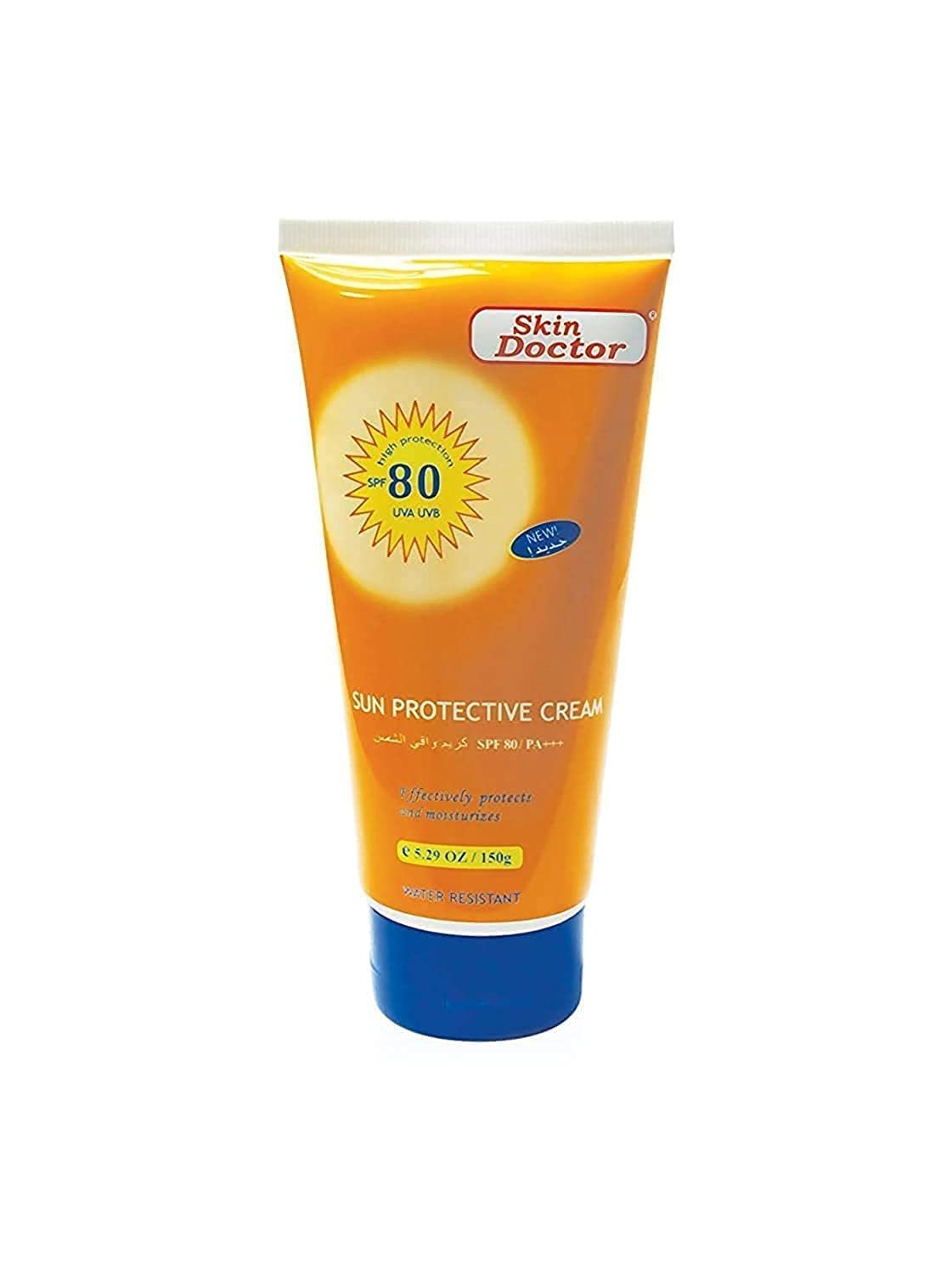 Skin-Doctor-Sun-Protective-Cream-For-All-Skin-Types-SPF80-3.jpg Skin Doctor Sun Protective Cream SPF80 150g - Image 1