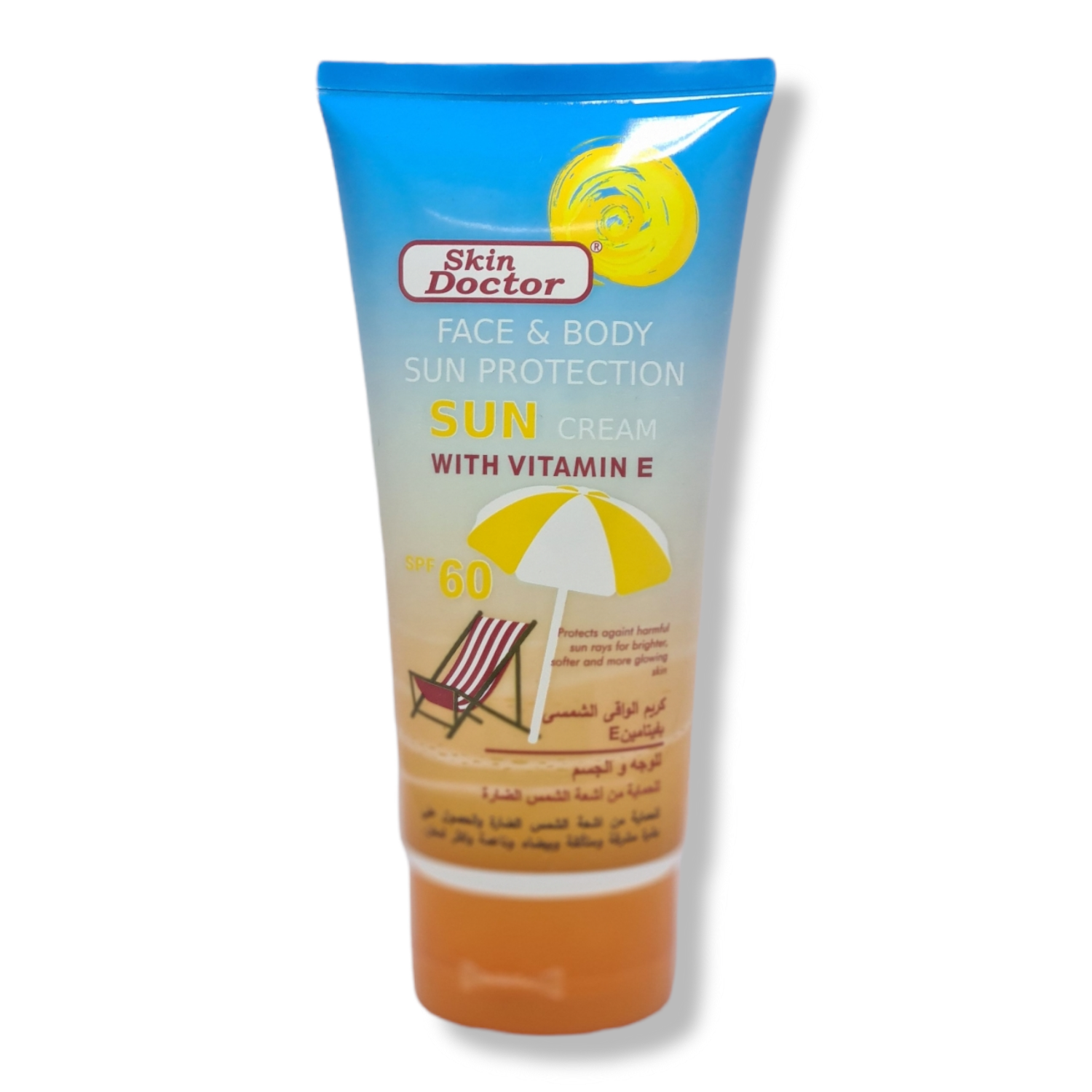 Skin-Doctor-Suncream-SPF60-2.png Skin Doctor Face and body sun protection SPF60 150g - Image 1