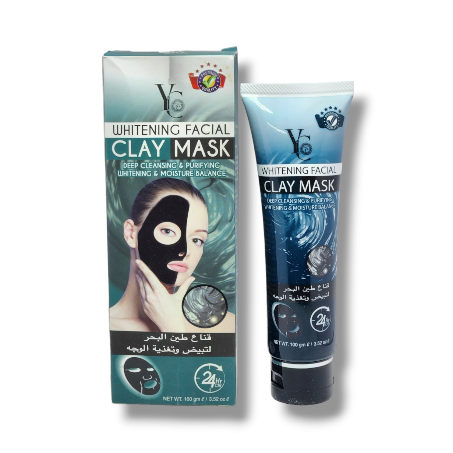 Yc-Clay-Mask-100g-8.png Yc Whitening Facial Clay Mask 100ml - Image 1