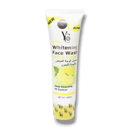 Yc Whitening Lemon Face wash for deep cleaning 100ml
