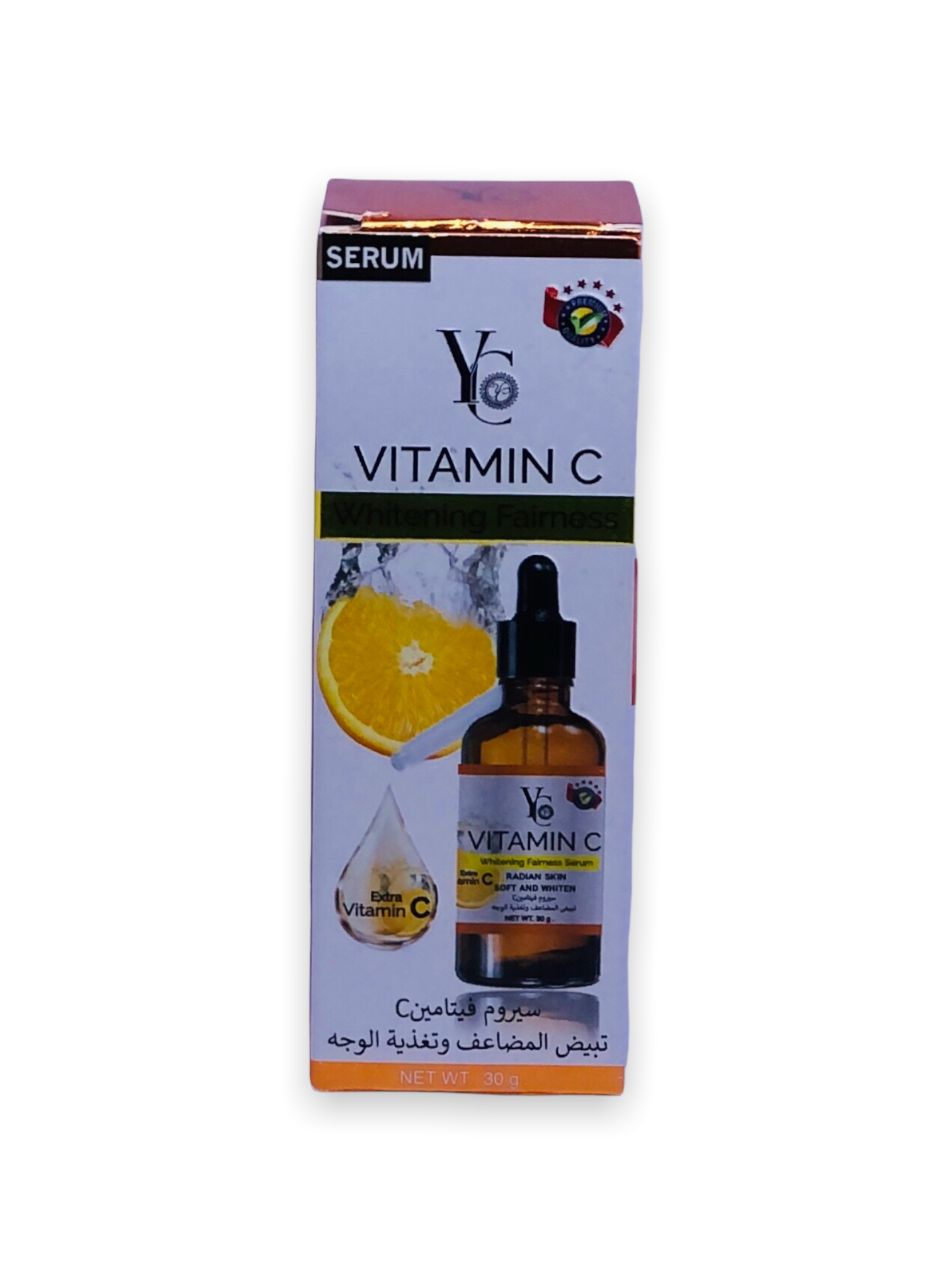 Yc-Vitamin-C-Serum-1.png Yc Vitamin C Whitening Fairness Serum 30ml - Image 1