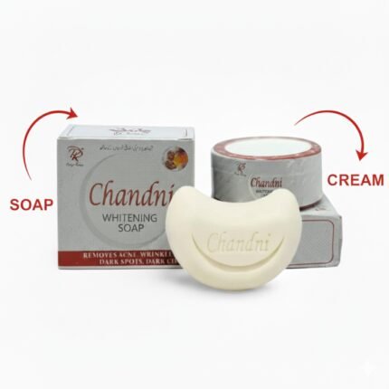 Chandni Whitening Soap and Cream (120g)