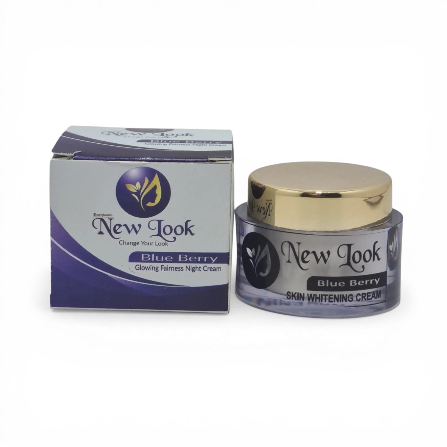 transparent-Photoroom-3-1.jpg Newlook Blue berry Glowing Fairness Night Cream 30g - Image 1