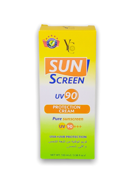 Yc Sunsceen UV90 Protection Cream 100ml