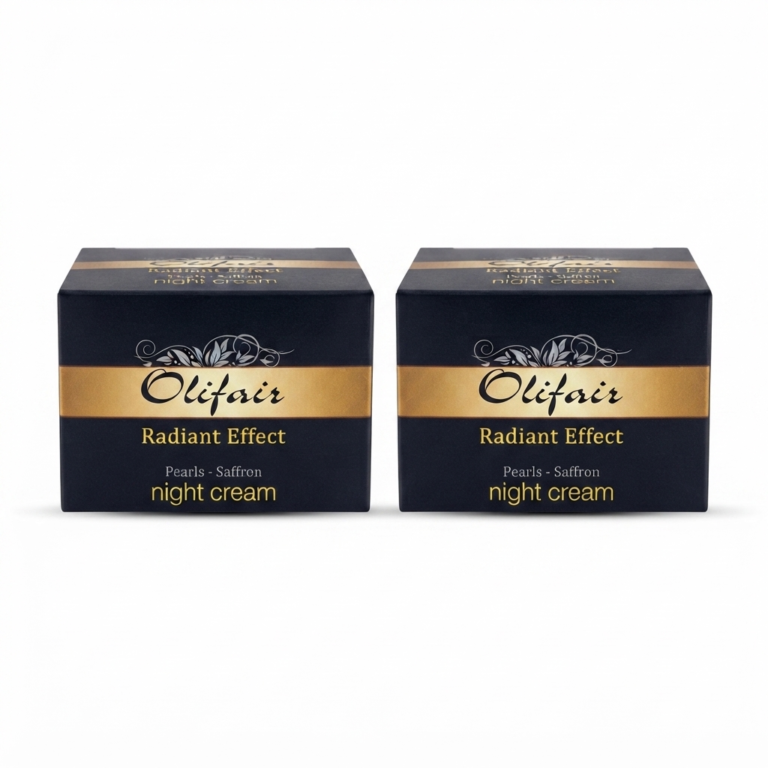 Olifair Radiant Effect Pearls - Saffron night cream 50g